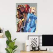 Metroid Samus Aran Poster (Heimbüro)