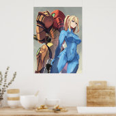 Metroid Samus Aran Poster (Küche)