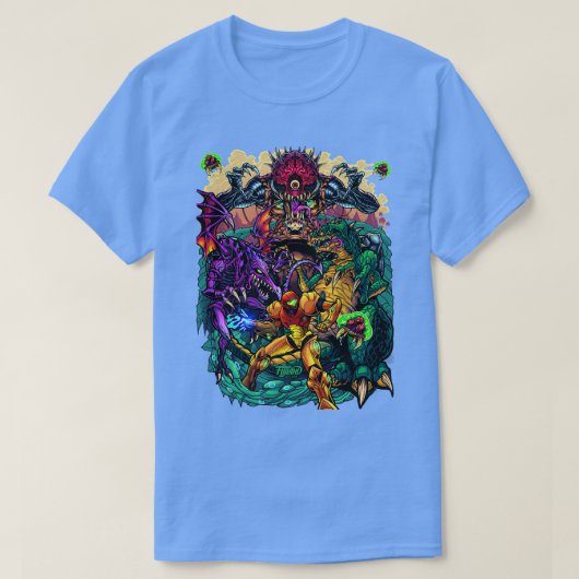 Metroid Tribute TShirt (Design vorne)