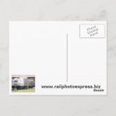 Metroliner Pennsylvania Railroad #860 Postkarte (Rückseite)