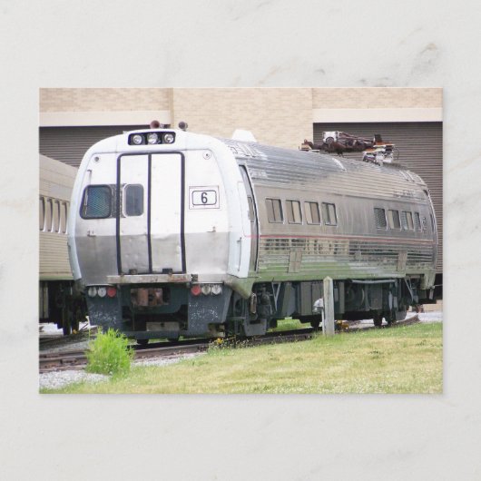 Metroliner Pennsylvania Railroad #860 Postkarte (Vorderseite)