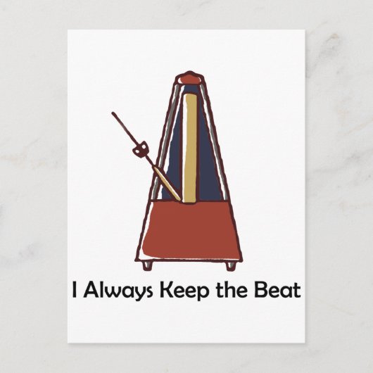 Metronom Postkarte (Vorderseite)