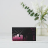 MetroPink Visitenkarte (Stehend Vorderseite)