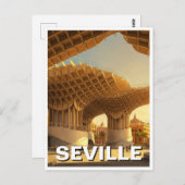 Metropol Parasol Sevilla Spanien Reisen Postkarte (Vorne/Hinten)