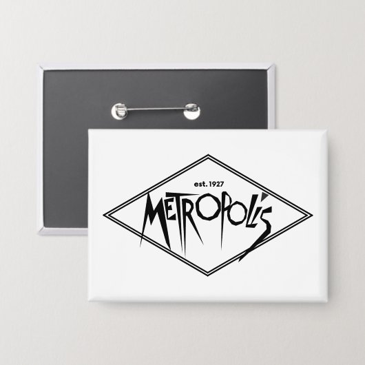 Metropole 1927 button (Vorderseite/Rückseite)