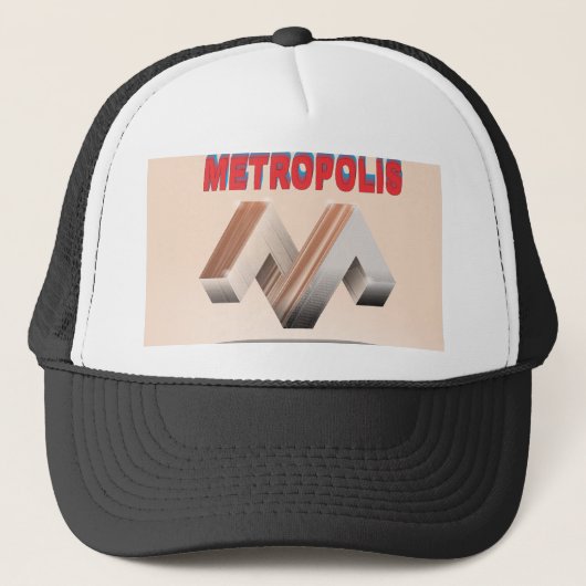 Metropole 1 truckerkappe (Vorderseite)
