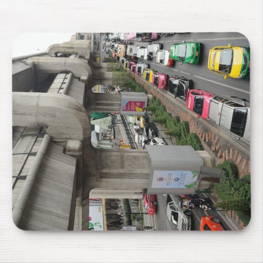 Metropole Bangkok - Beton Mousepad (Vorne)