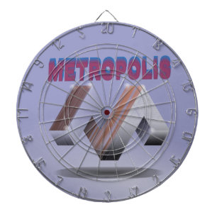 Metropole Dartscheibe