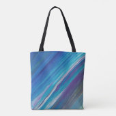 Metropole I Abstrakt Tote Tag Tasche (Rückseite)