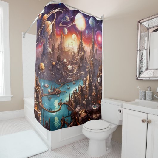 Metropole I Duschvorhang (Beispiel)