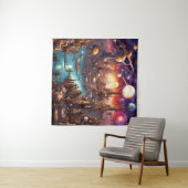 Metropole I Wandteppich (Beispiel (Horizontal))