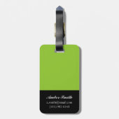 Metropole II Gepäckanhänger (Rückseite vertikal)