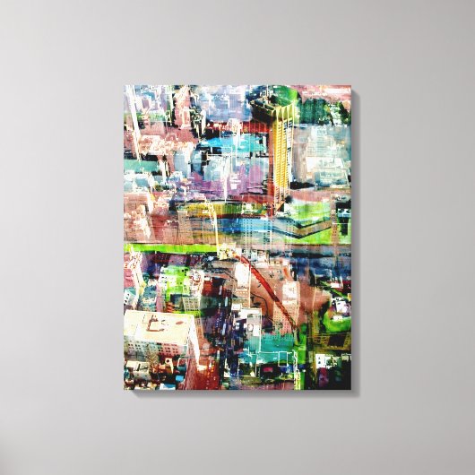 Metropole II Leinwanddruck (Vorderseite)