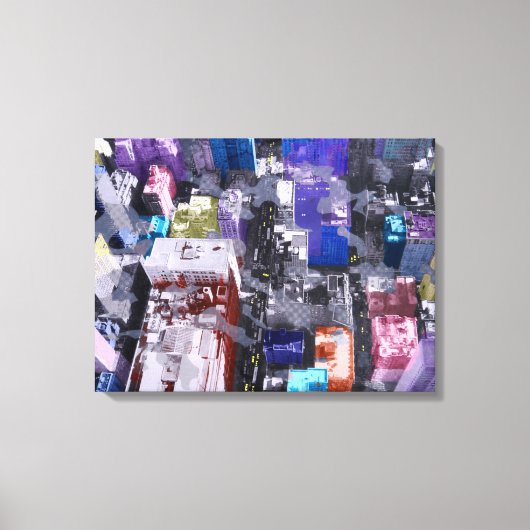 Metropole III Leinwanddruck (Vorderseite)