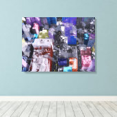 Metropole III Leinwanddruck (Insitu (Holzboden))