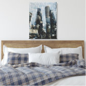 Metropole III Leinwanddruck (Insitu (Schlafzimmer))