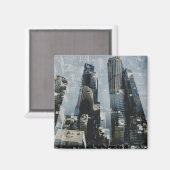 Metropole III Magnet (Vorderseite/Rückseite)