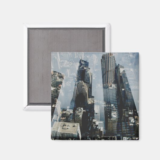 Metropole III Magnet (Vorderseite/Rückseite)