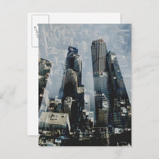 Metropole III Postkarte (Vorne/Hinten)