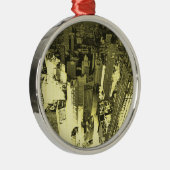 Metropole IV Ornament Aus Metall (Rechts)