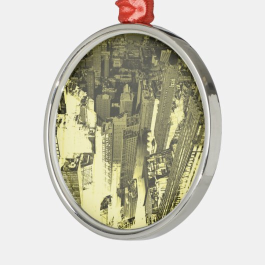 Metropole IV Ornament Aus Metall (Links)