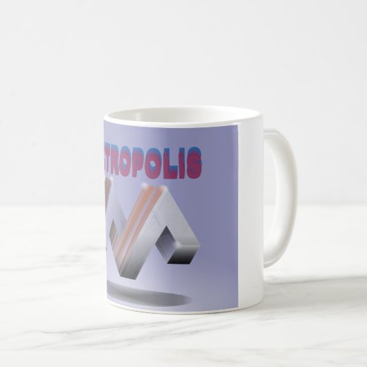 Metropole Kaffeetasse (VorderseiteRechts)