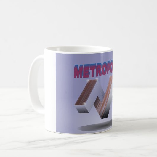 Metropole Kaffeetasse (Vorderseite Links)