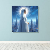 Metropole Leinwanddruck (Insitu (Holzboden))