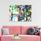 Metropole Leinwanddruck (Insitu (Wohnzimmer))