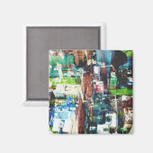 Metropole Magnet (Vorderseite/Rückseite)