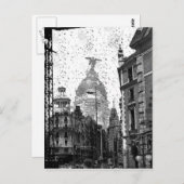 Metropole Postkarte (Vorne/Hinten)