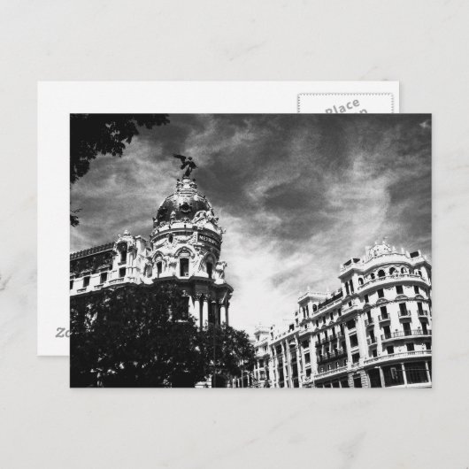 Metropole Postkarte (Vorne/Hinten)