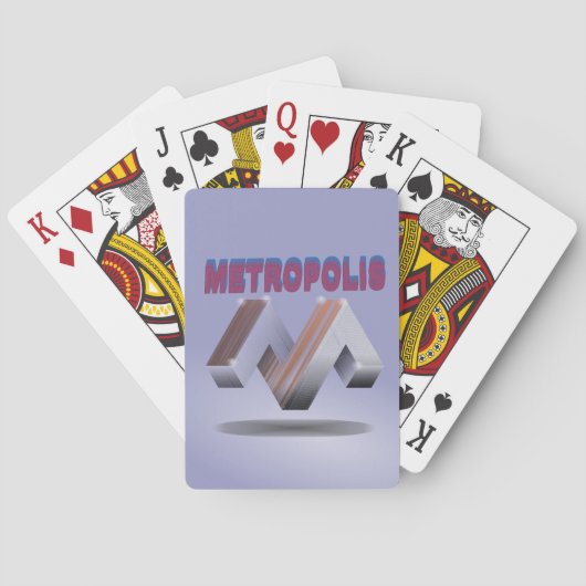 Metropole Spielkarten (Rückseite)