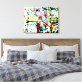 Metropole VI Leinwanddruck (Insitu (Schlafzimmer))