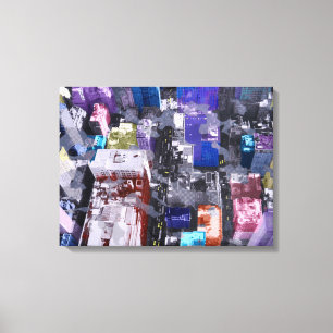 Metropole VIIII Leinwanddruck