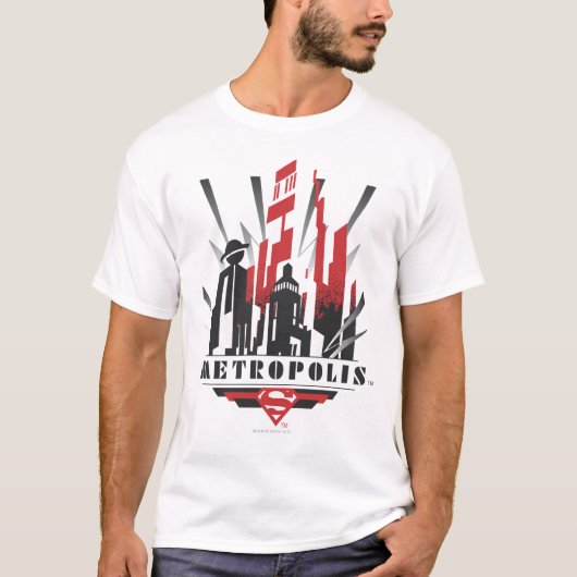 Metropolis Art Deco T-Shirt (Vorderseite)
