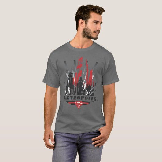 Metropolis Art Deco T-Shirt (Vorne ganz)