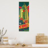 METROPOLIS, geleitet von Fritz Lang 1927 Hollywood Poster (Küche)