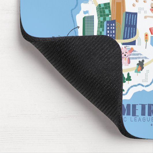 Metropolis - Geschichtsbuch Mousepad (Ecke)