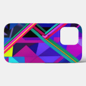 "Metropolis Grid: Eine digitale Reflektion" Case-Mate iPhone Hülle (Rückseite (Horizontal))