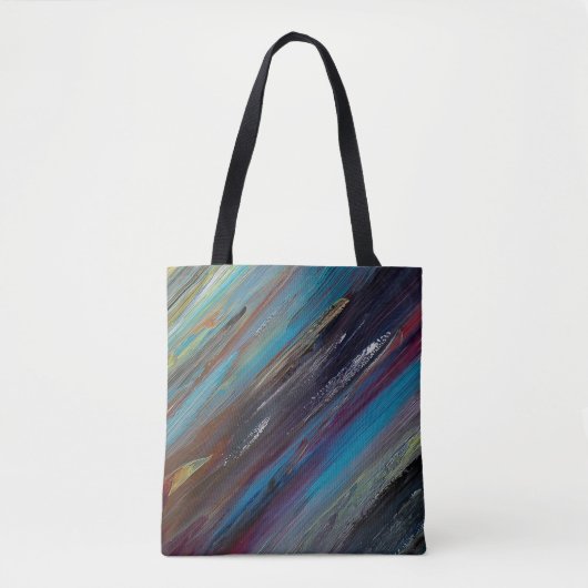 Metropolis II Abstrakt Tote Tag Tasche (Vorderseite)