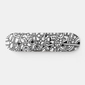 Metropolis II - Holz Skateboard (Horizontal)