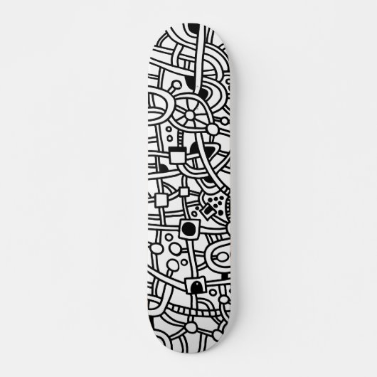 Metropolis II - Holz Skateboard (Vorne)