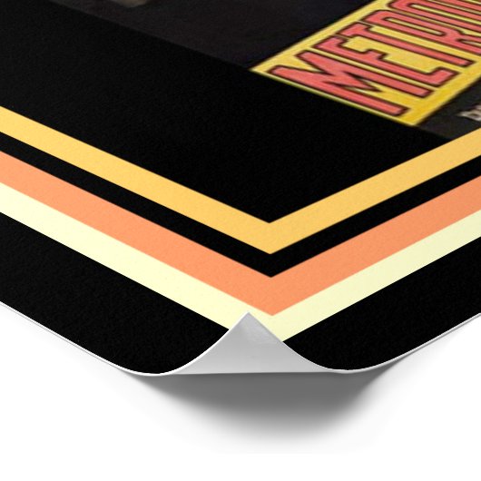 Metropolis Movie Poster 12 x 16 (Ecke)