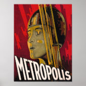 Metropolis Red Poster (Vorne)