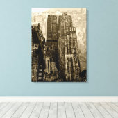 Metropolis V Leinwanddruck (Insitu (Holzboden))