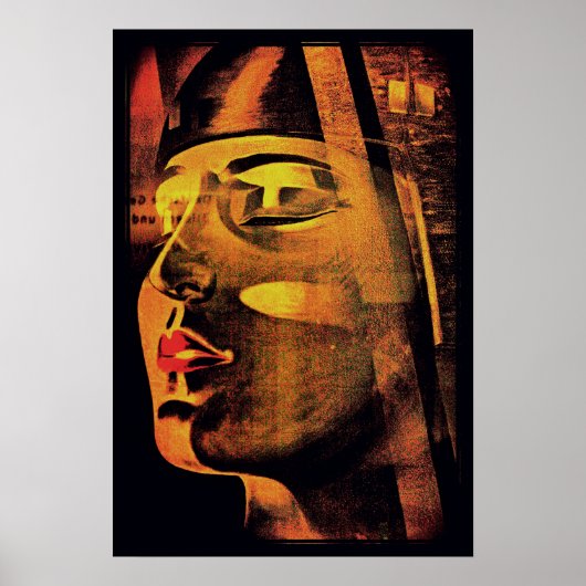 METROPOLIS von Fritz Lang German Sci Fi Old Movie Poster (Vorne)