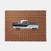 Metropolitan Black and White Nash Fußmatte (Vorderseite)