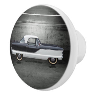 Metropolitan Black and White Nash Keramikknauf
