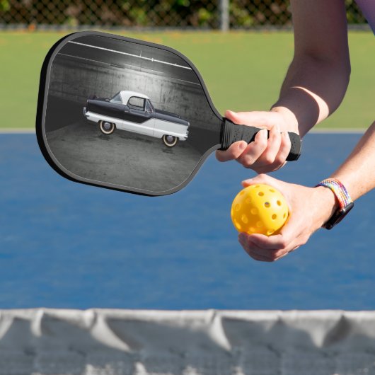 Metropolitan Black and White Nash Pickleball Schläger (InSitu)
